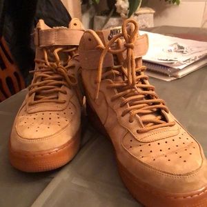 Nike AF1 Wheats High 07
